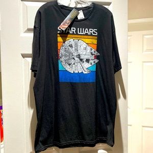 STAR WARDS  Men’s T-shirt 2XL  100% Cotton NEW